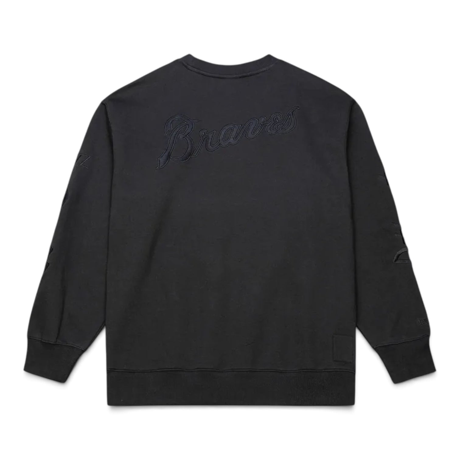 MITCHELL & NESS MLB ATLANTA BRAVES PHANTOM FLEECE CREWNECK SWEATSHIRT by Mitchell and Ness