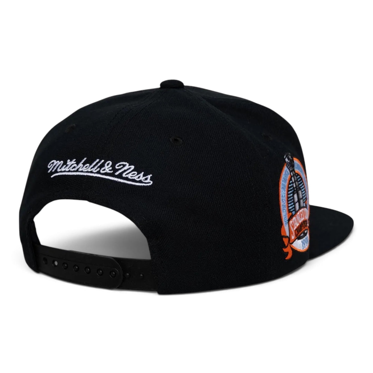 MITCHELL & NESS EDMONTON OILERS TOP SPOT VINTAGE SNAPBACK HAT by Mitchell and Ness