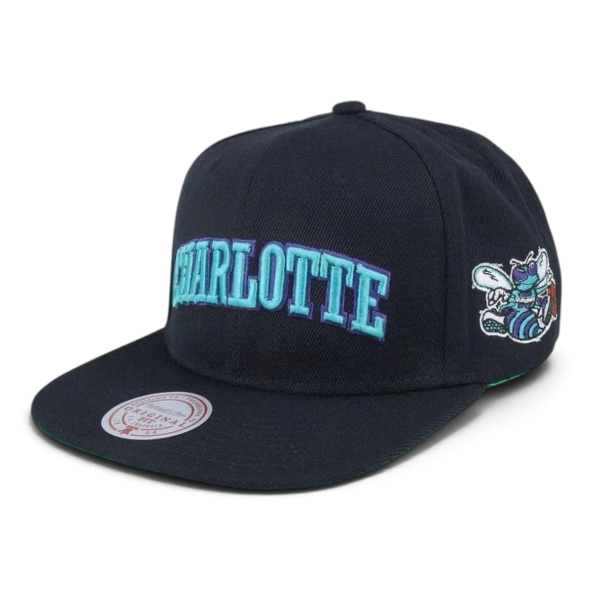 MITCHELL AND NESS HORNETS SNAPBACK by Mitchell and Ness