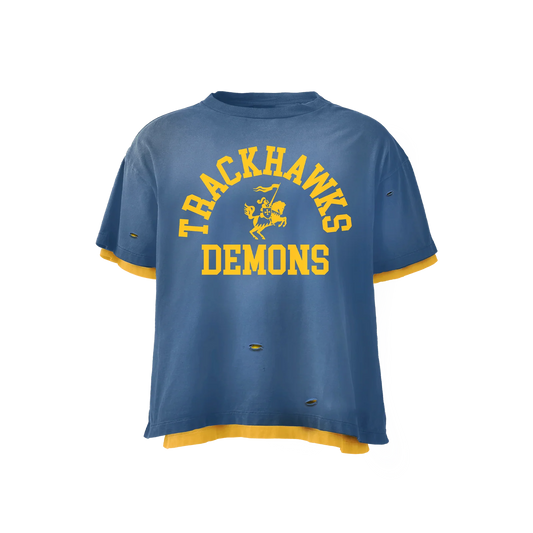 BRAVEST STUDIOS TRACKHAWK DOUBLE-LAYER VINTAGE TEE by BRAVEST STUDIOS