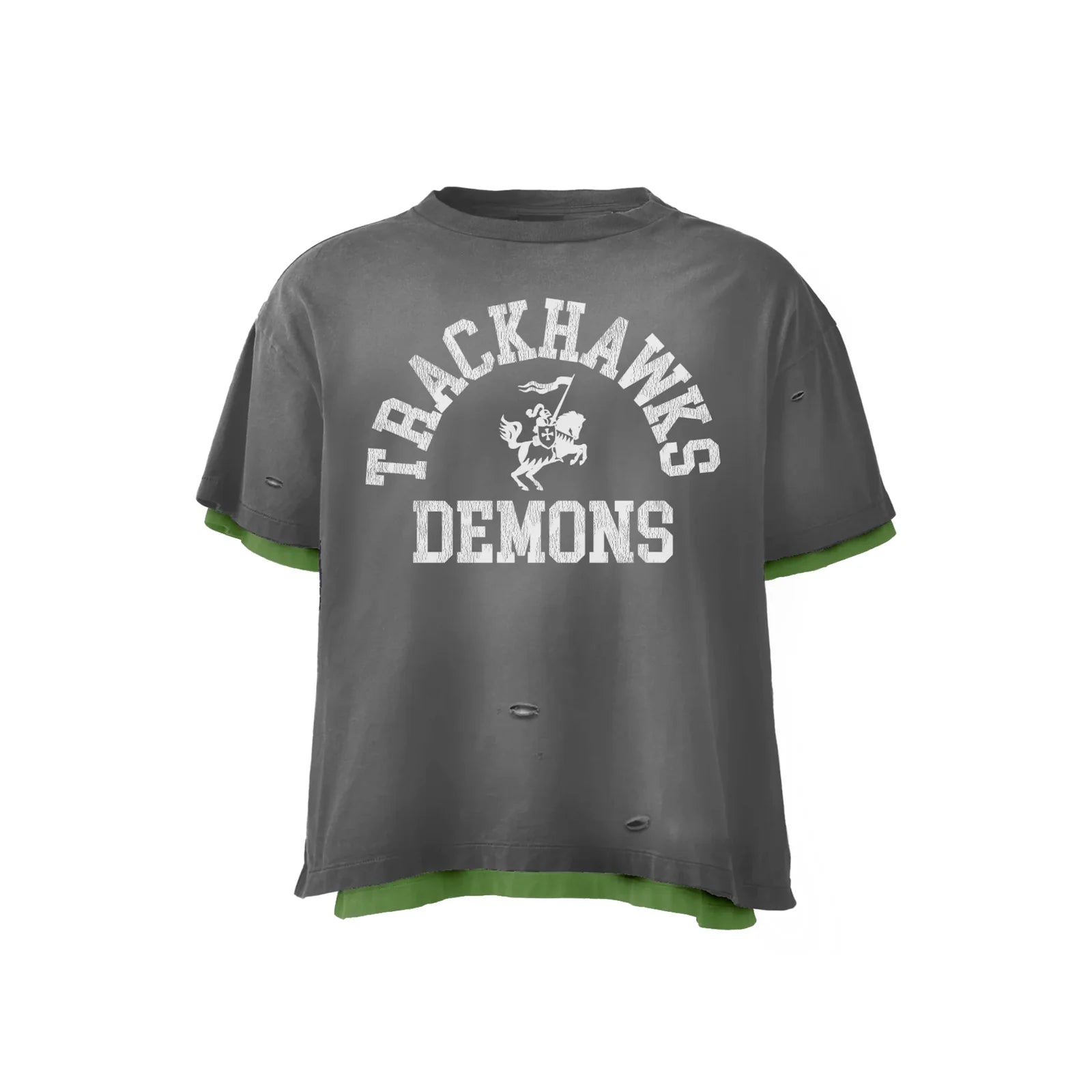BRAVEST STUDIOS TRACKHAWK DOUBLE-LAYER VINTAGE TEE by BRAVEST STUDIOS