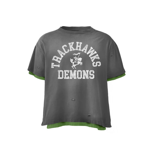 BRAVEST STUDIOS TRACKHAWK DOUBLE-LAYER VINTAGE TEE by BRAVEST STUDIOS