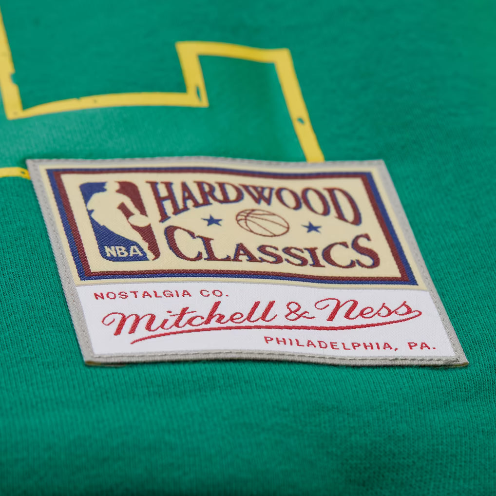 MITCHELL & NESS NBA SPLIT 3 CREWNECK SWEATER by Mitchell and Ness