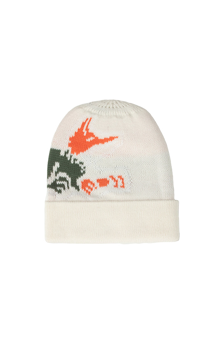 AKOO FOX HOLE KNIT BEANIE by AKOO