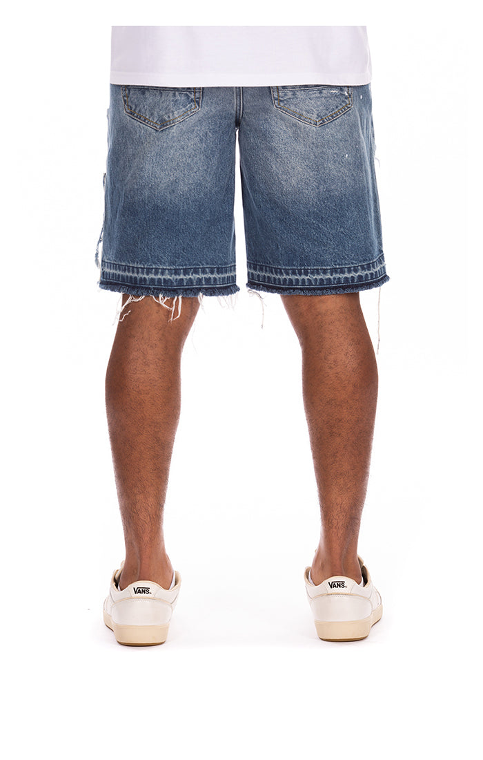 AKOO B REAVES DENIM SHORTS by AKOO