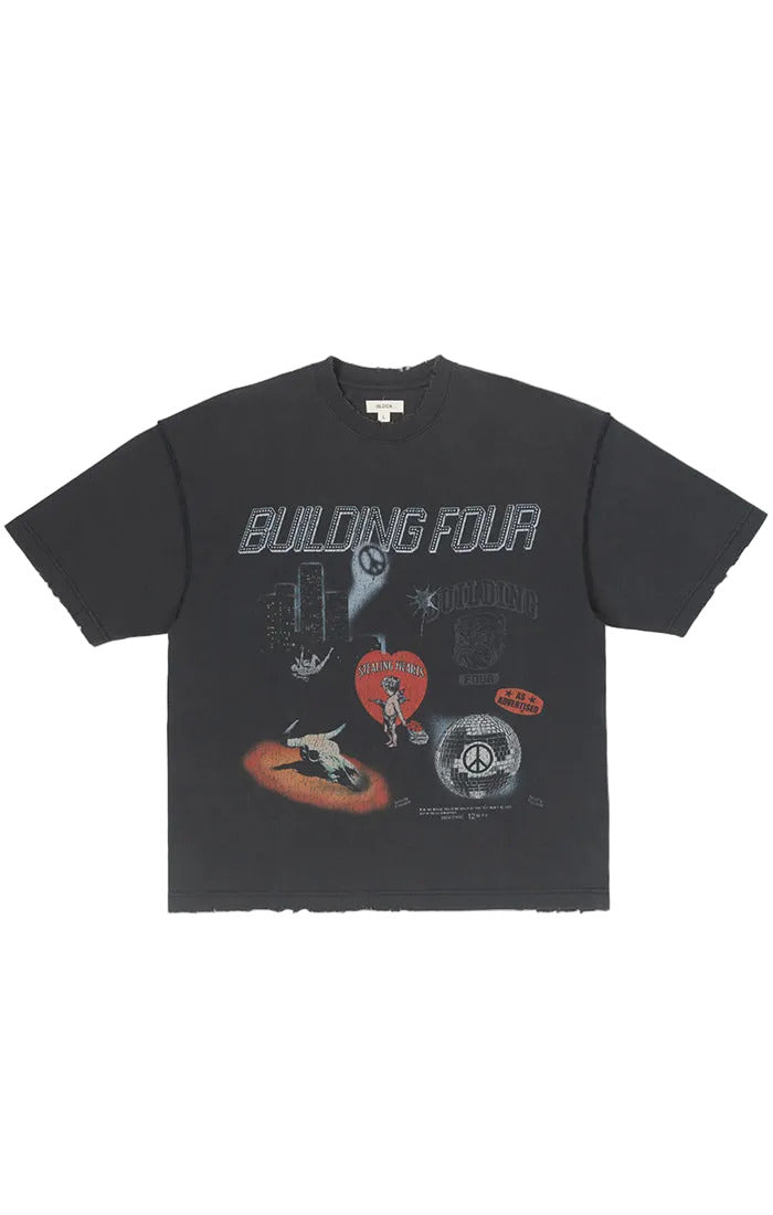 BLDG4 PRECAST SS KNIT TEE by BLDG4
