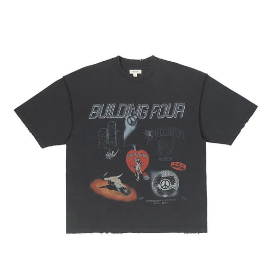 BLDG4 PRECAST SS KNIT TEE by BLDG4