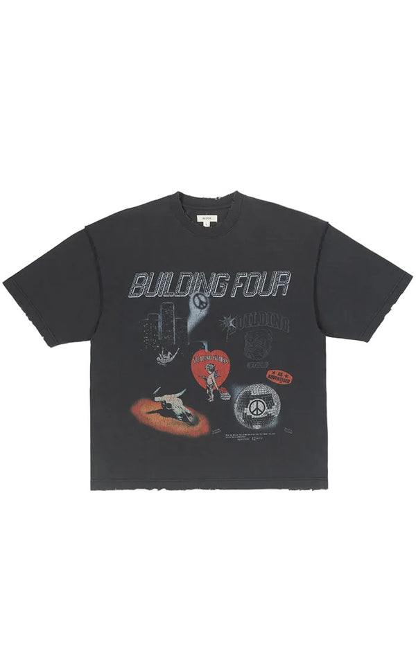 BLDG4 PRECAST SS KNIT TEE by BLDG4
