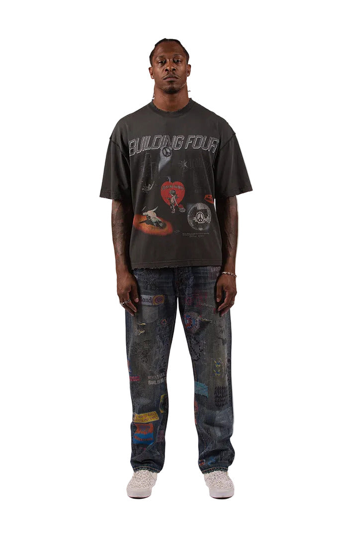 BLDG4 PRECAST SS KNIT TEE by BLDG4