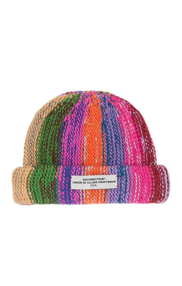 BLDG4 PANEL KNIT HAT by BLDG4