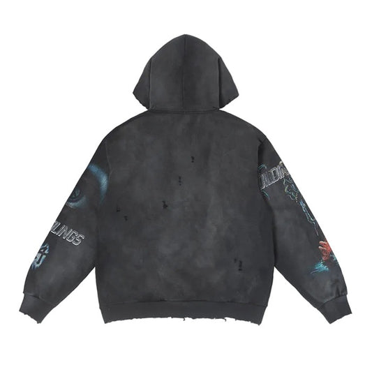 BLDG4 CLADDING HOODIE by BLDG4