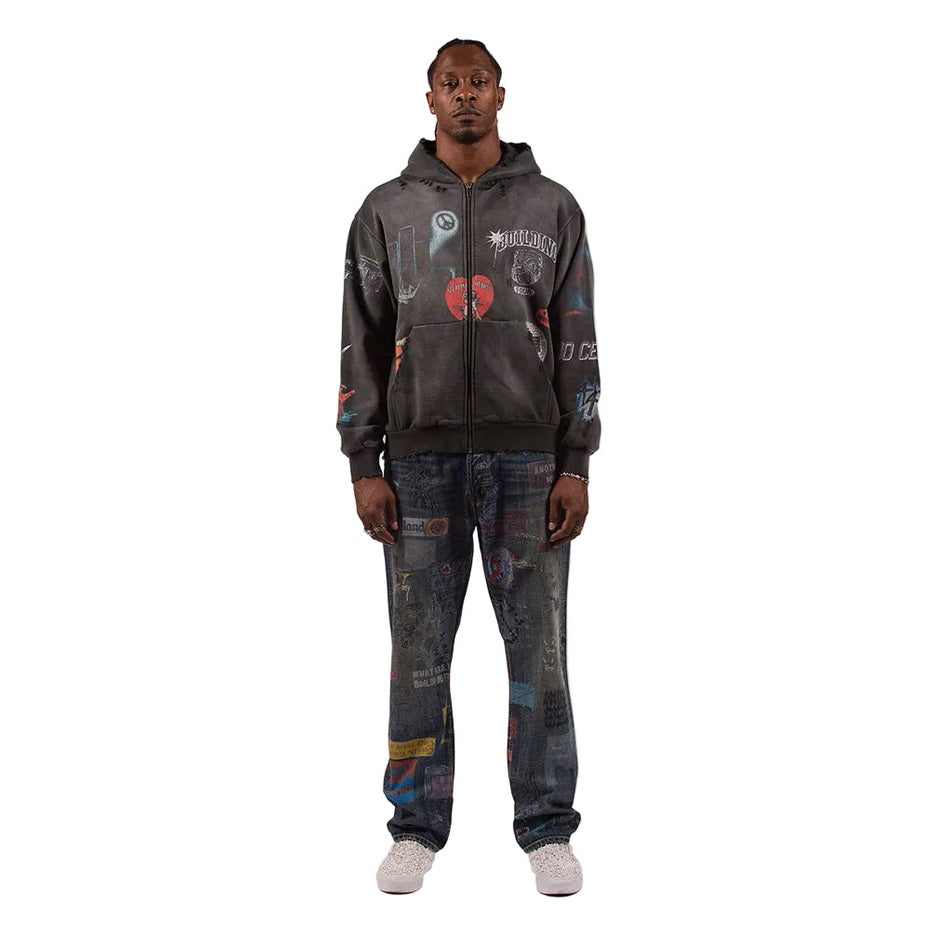 BLDG4 CLADDING HOODIE by BLDG4