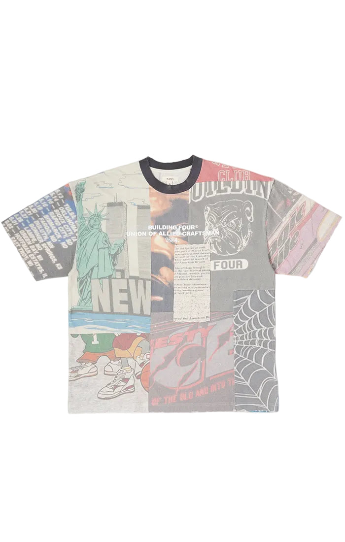 BLDG4 LAYER SS KNIT TEE by BLDG4