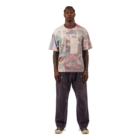 BLDG4 LAYER SS KNIT TEE by BLDG4
