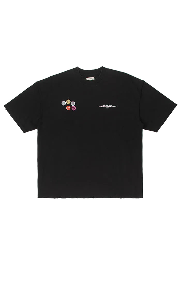 BLDG4 PIZA SS KNIT TEE by BLDG4