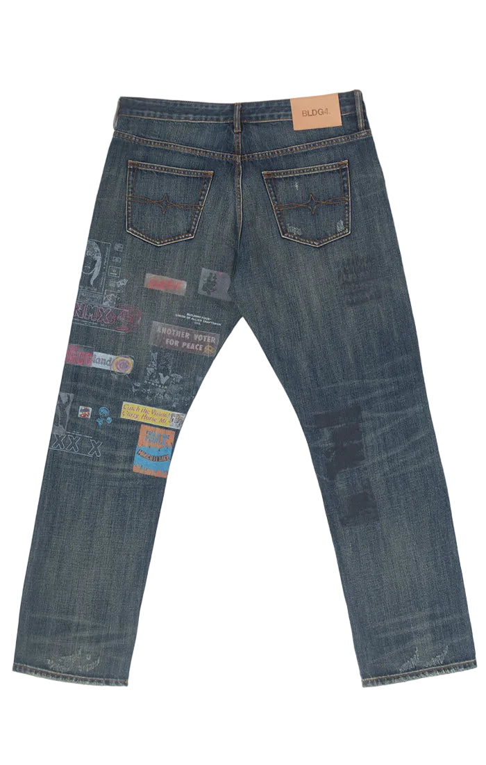BLDG4 CEMENT JEAN by BLDG4