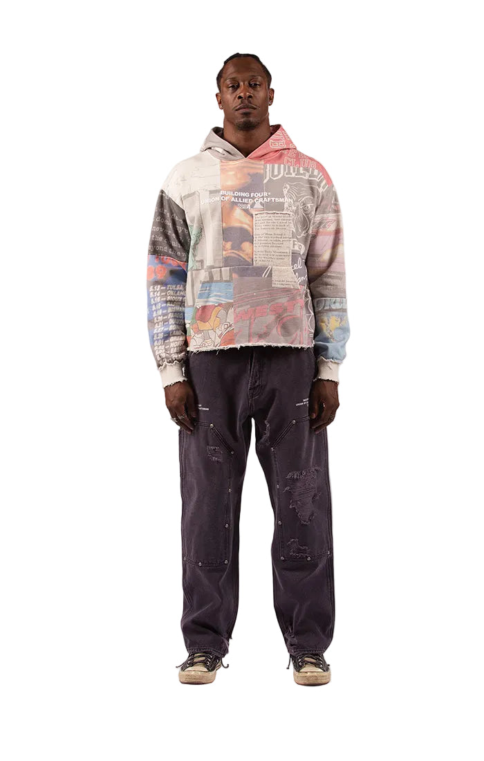 BLDG4 BRICK HOODIE by BLDG4