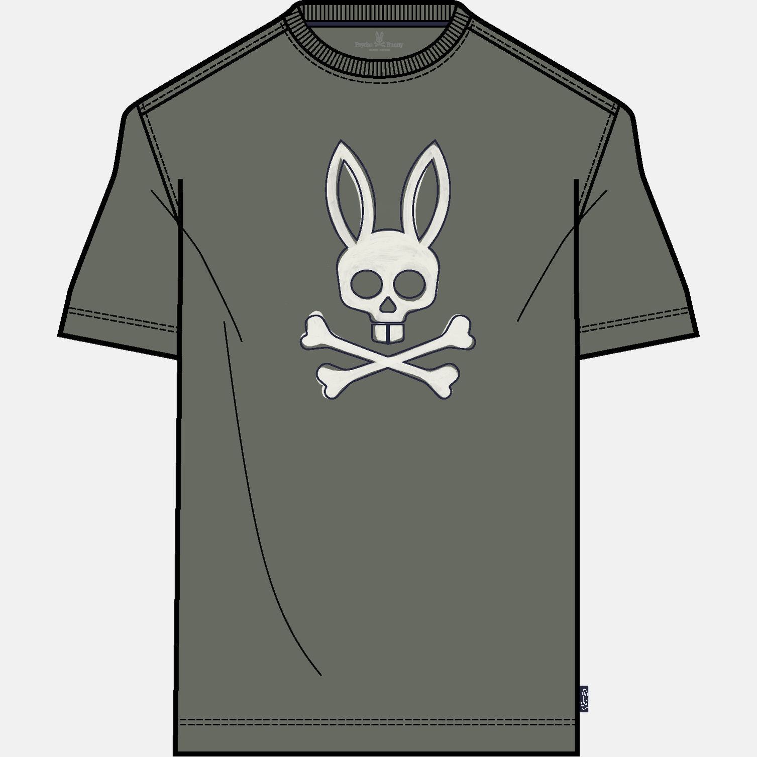 PSYCHO BUNNY ADLER GRAPHIC TEE by Psycho Bunny