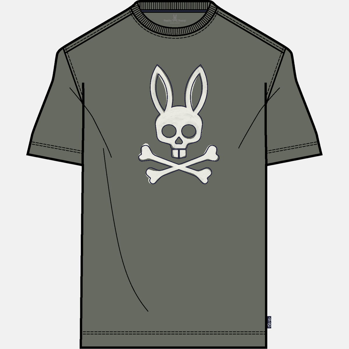 PSYCHO BUNNY ADLER GRAPHIC TEE by Psycho Bunny