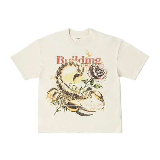 BLDG4 PANAMA SS KNIT TEE by BLDG4