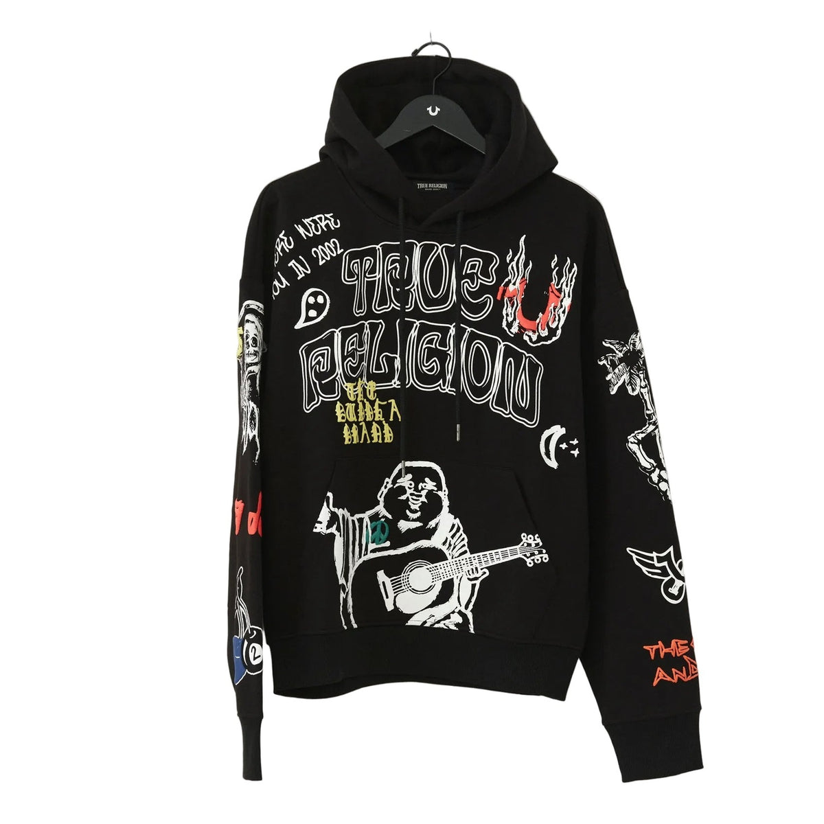 TRUE RELIGION SKETCHED LOGO BOXY HOODIE by True Religion