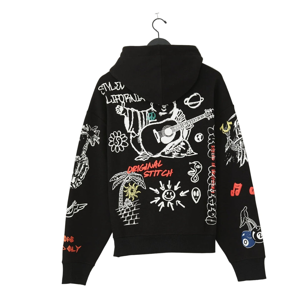 TRUE RELIGION SKETCHED LOGO BOXY HOODIE by True Religion