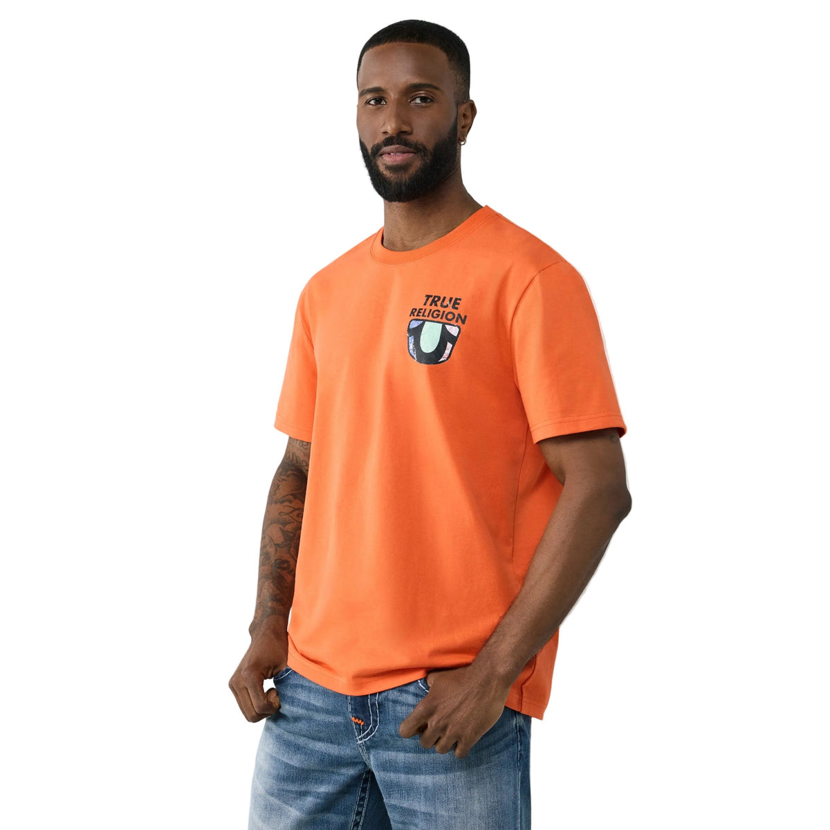 TRUE RELIGION BUDDHA MFG TEE by True Religion