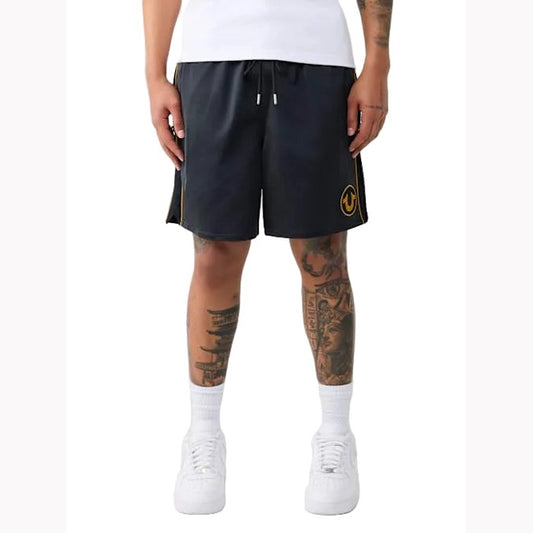 TRUE RELIGION MESH BLOCK SATIN SHORT by True Religion