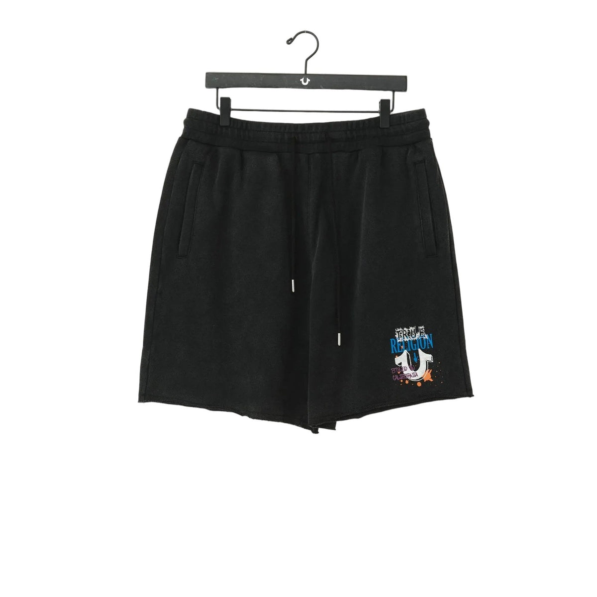 TRUE RELIGION CONCERT LOGO LOOSE TERRY SHORT by True Religion