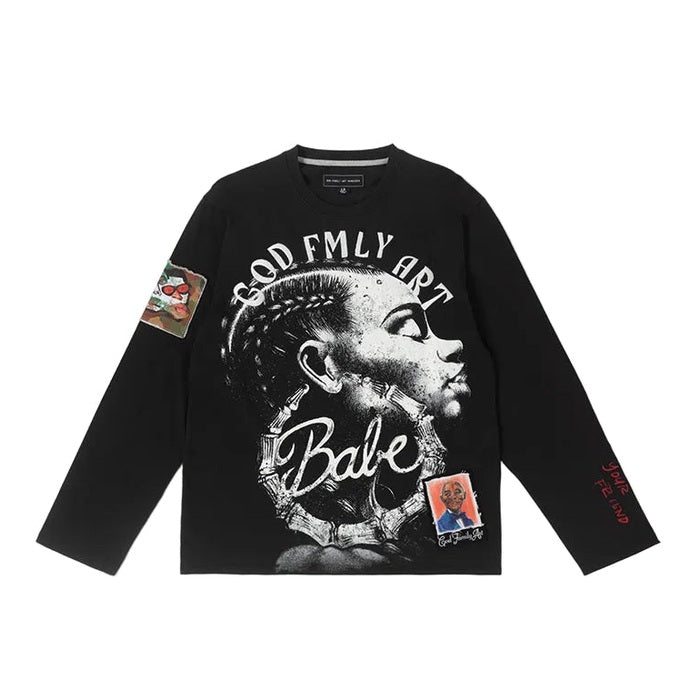 GFA GRITTY LONGSLEEVE KNIT TEE by GFA CLOTHING