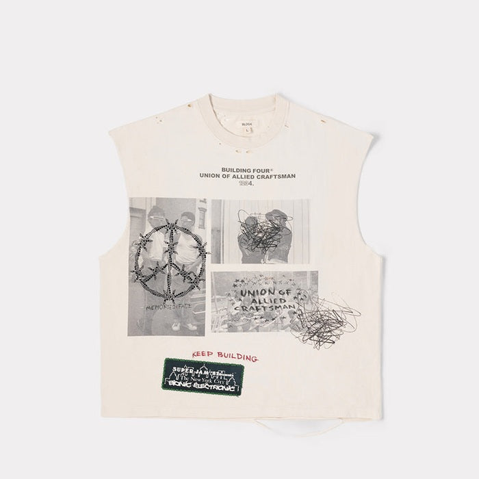 BLDG4 MARY AXE TANK TOP by BLDG4
