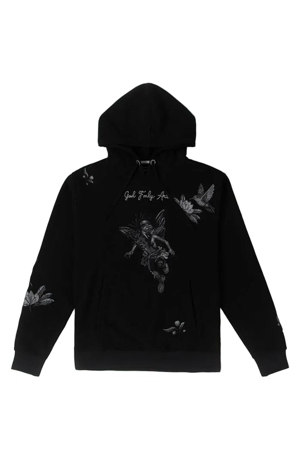 GFA CHERUB NOIR HOODIE by GFA CLOTHING