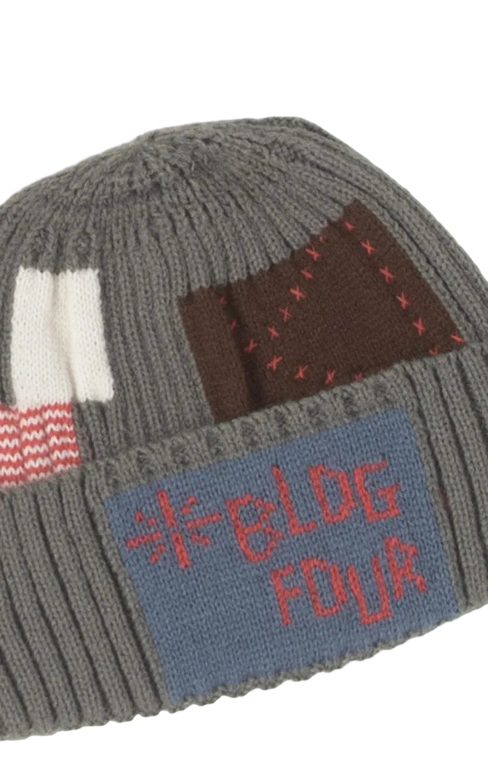 BLDG4 DUAL KNIT BEANIE by BLDG4