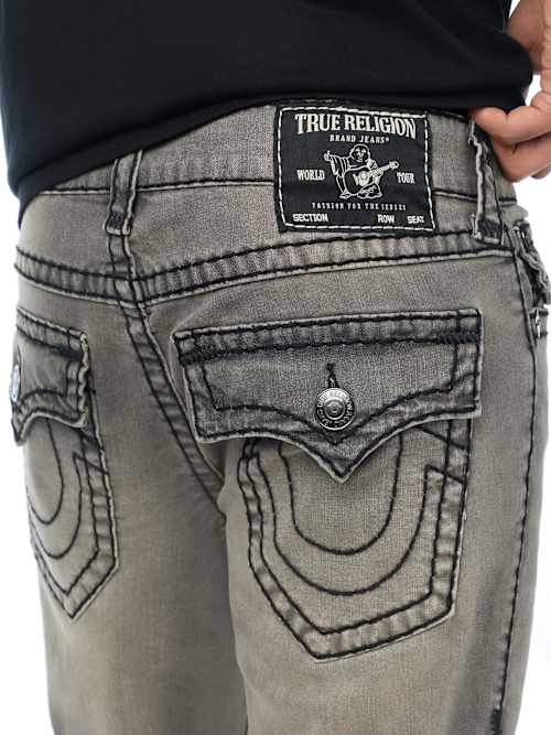 RALPH LAUREN ROCCO SUPER T FLAP JEANS by Ralph Lauren