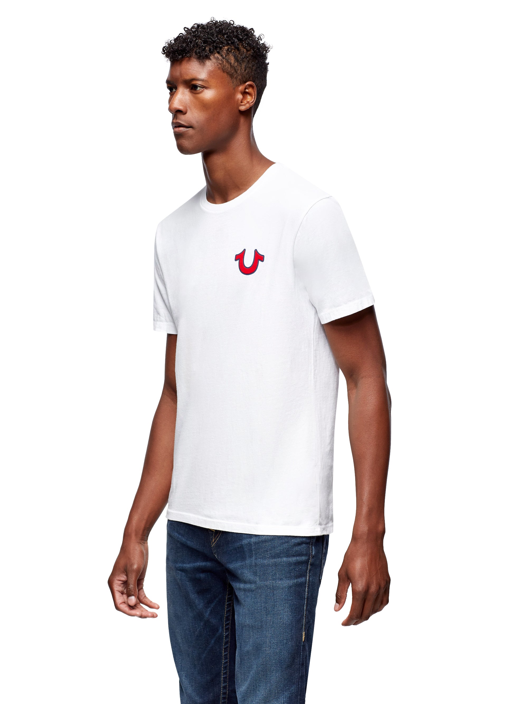 TRUE RELIGION BUDDHA LOGO CREW NECK TEE by True Religion