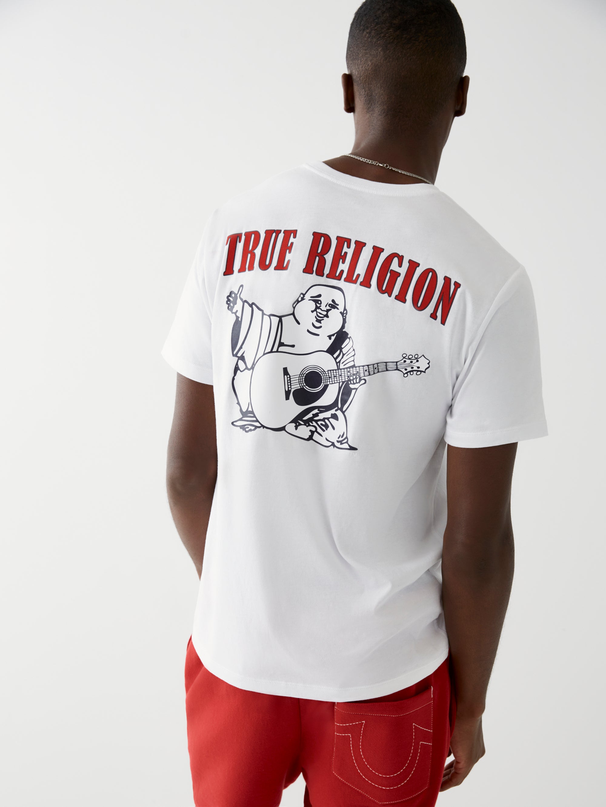 TRUE RELIGION BUDDHA LOGO CREW NECK TEE by True Religion