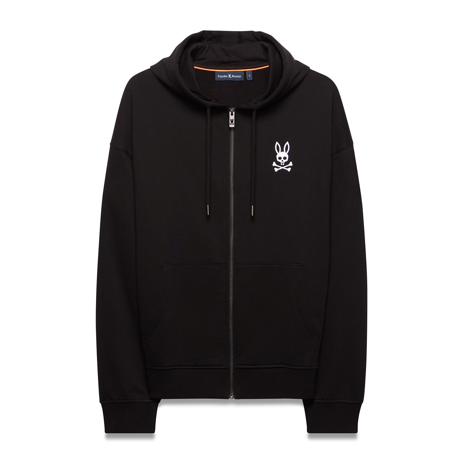 PSYCHO BUNNY HAIDEN RELAXED BUSHED ZIP HOODIE by Psycho Bunny