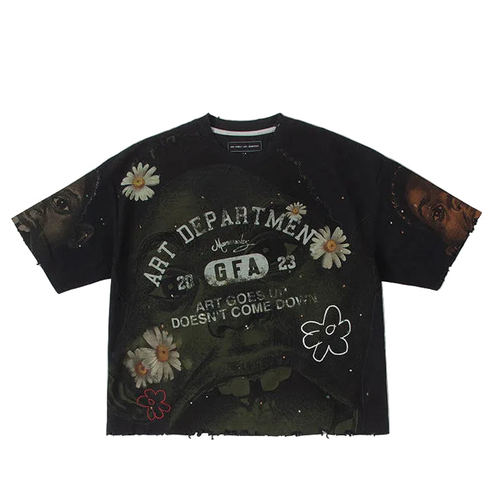 GFA ART DEPT 2 SS KNIT TEE by GFA CLOTHING