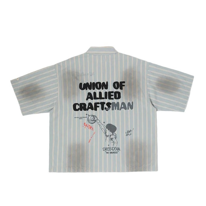 BLDG4 CATHEDRAL SS WOVEN POLO by BLDG4
