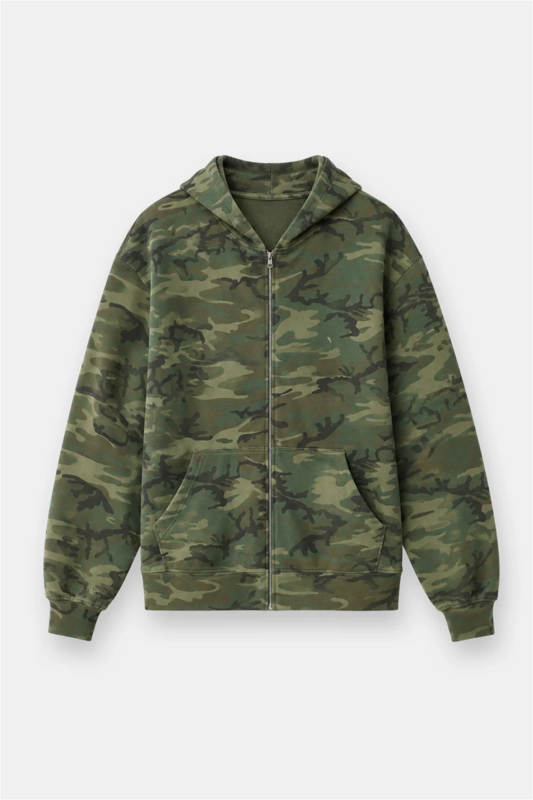 DAY1NE CAMO ZIP HOODIE by DAY1NE