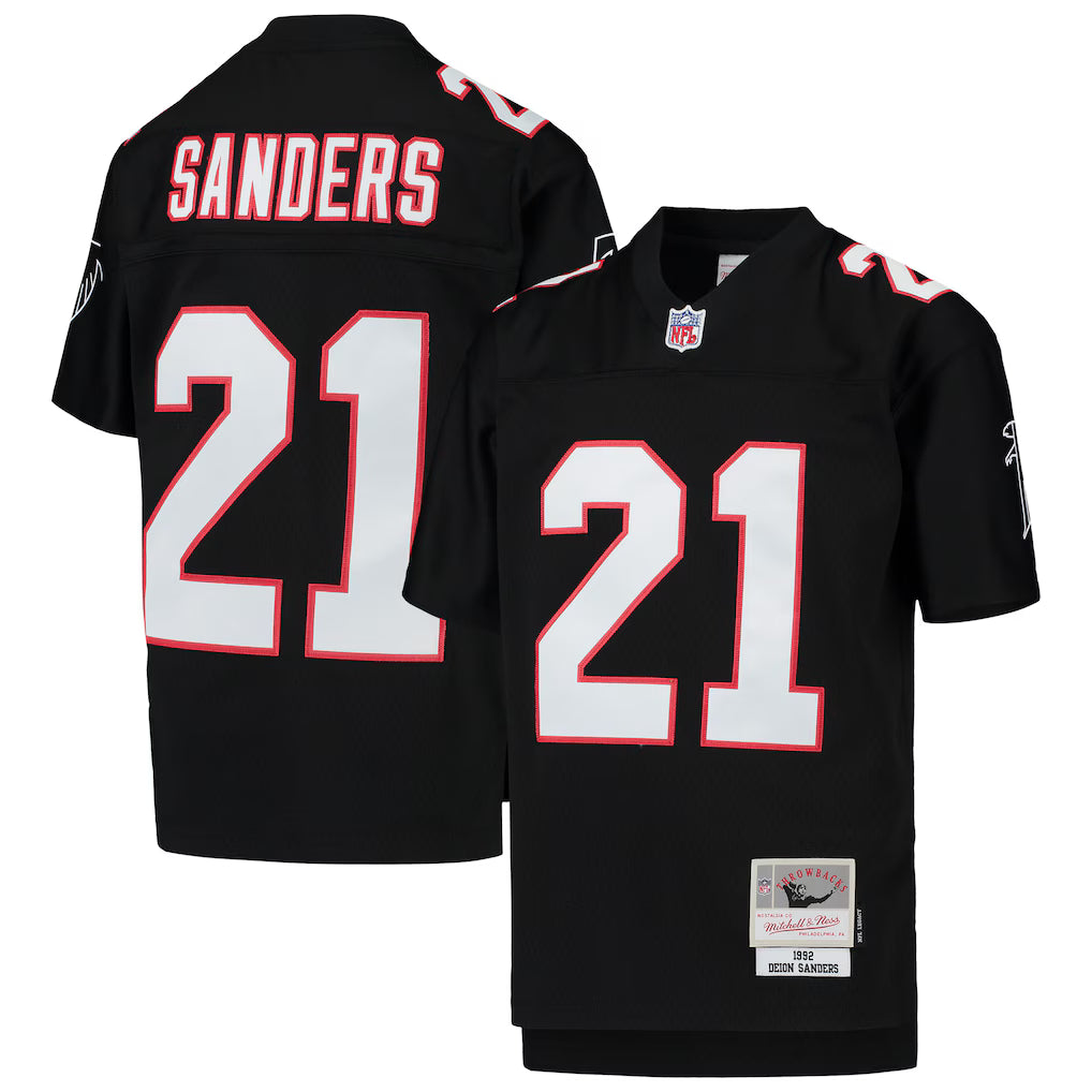 MITCHELL AND NESS NFL LEGACY JERSEY ATLANTA FALCONS 1992 DEION SANDERS by Mitchell and Ness