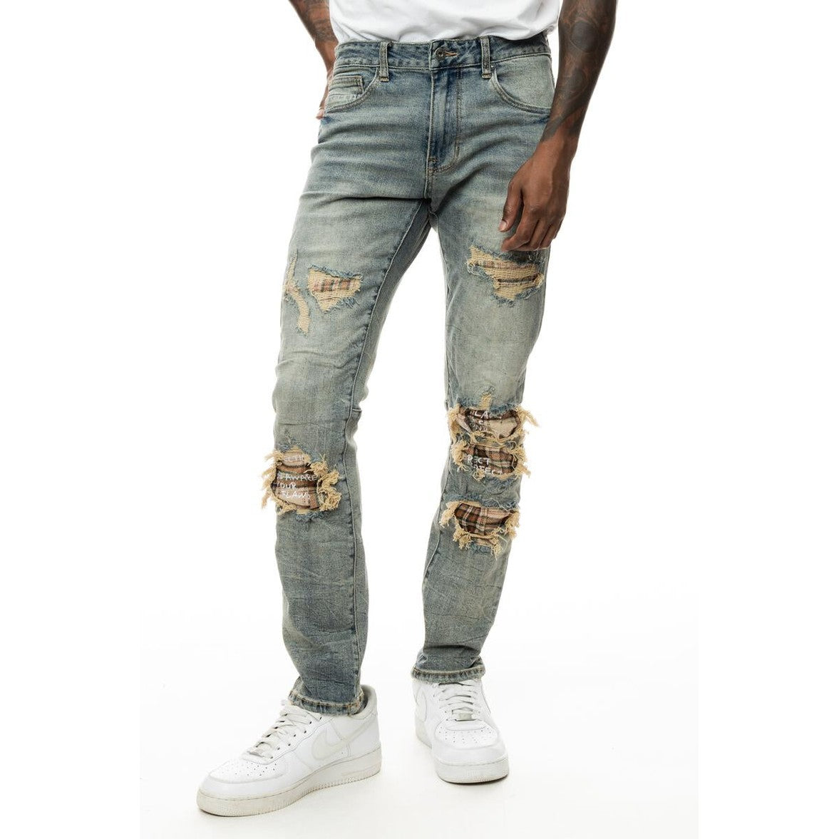 SMOKE RISE JP22619B-HAZEL BLUE