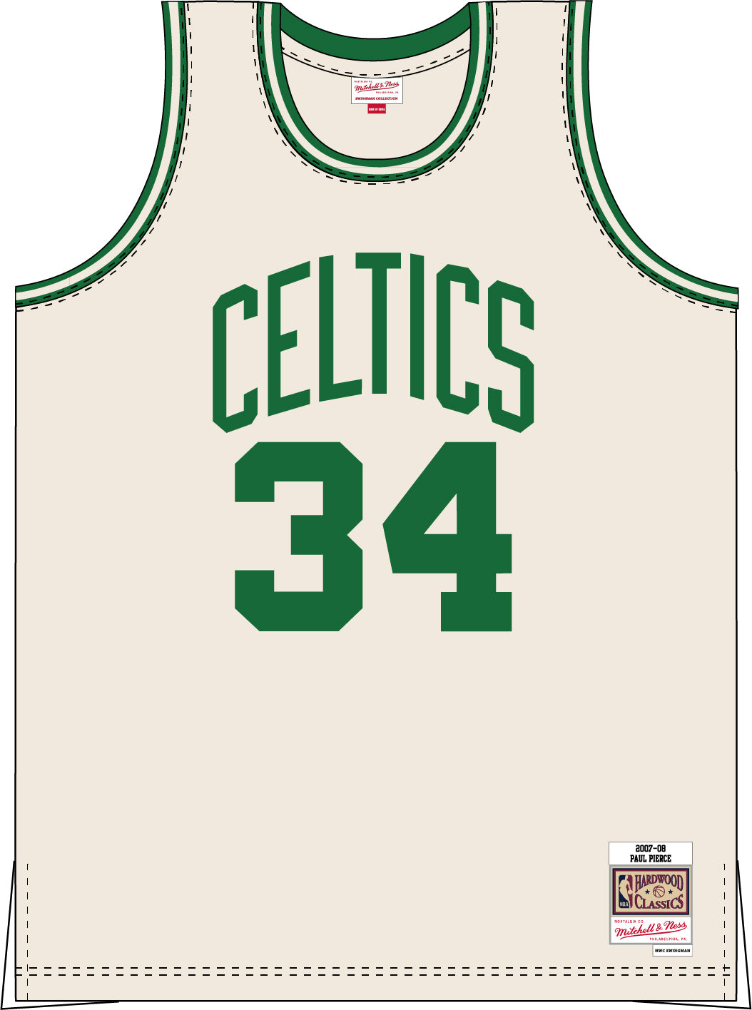 Mitchell And Ness NBA Boston Celtics Jersey