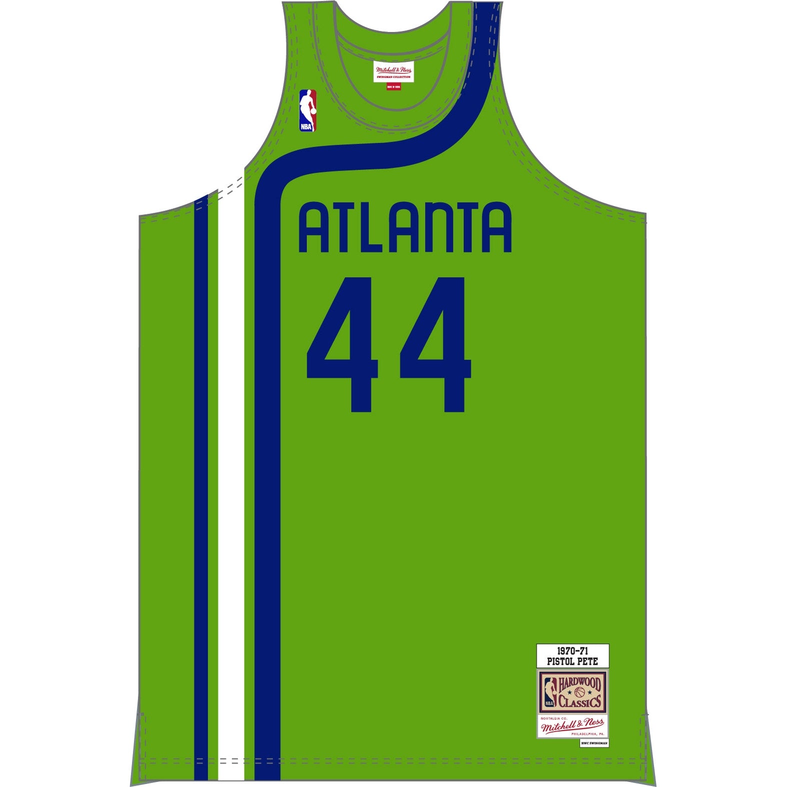 MITCHELL AND NESS 19028-GREEN HAWKS