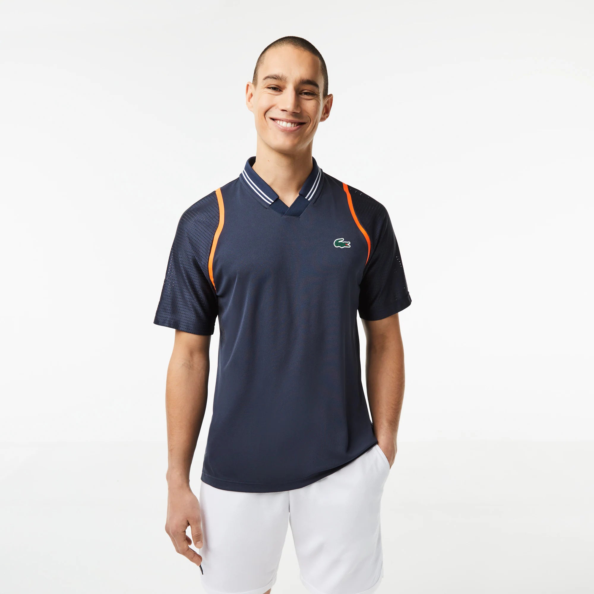 Lacoste Mens Spring Medvedev On Court Polo Tennis