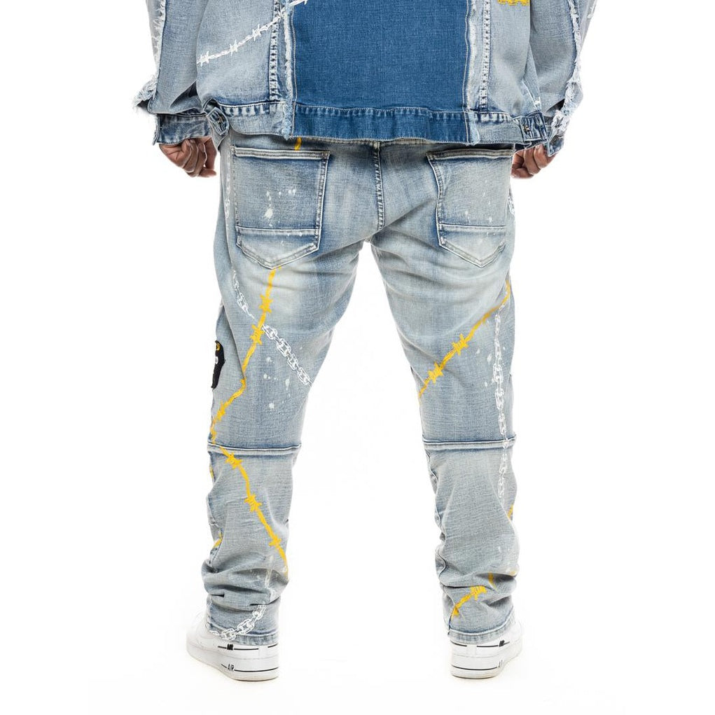 SMOKE RISE JP22111B-ALBANY BLUE