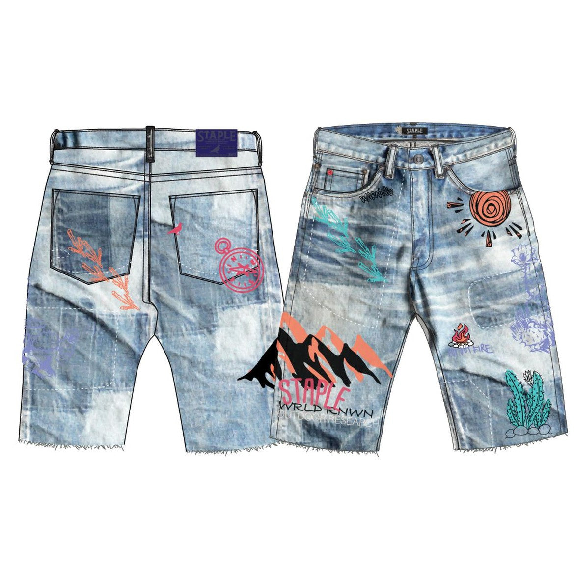 STAPLE 2105D6565-LT.STONE