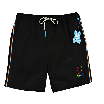 PSYCHO BUNNY B9W336S1PO-BLACK by Psycho Bunny