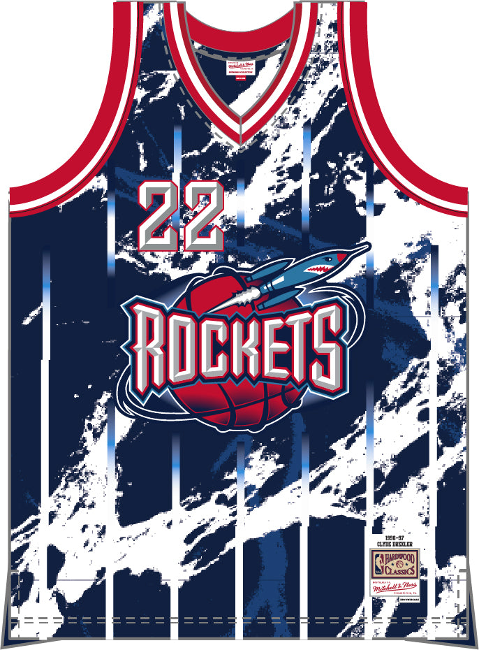1995 houston rockets jersey