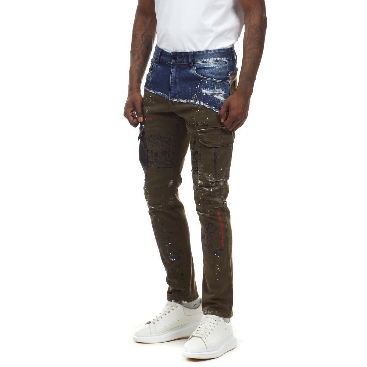 SMOKE RISE JP21509B-OLIVE